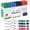 36 Count 4 Colors, variant on Dry Erase Markers, Bulletl Tip Whiteboard Markers, Low Odor Thick Dry Markers, 36 Bulk 12 Assorted Color Marker for Whiteboard, Classroom, Office & Home
