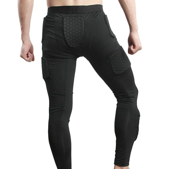 Anti-knock Anticollision Sport Pants, Skin Fitting Anti-knock Trousers, Outdoor Sport Goalkeeper For Fitness L