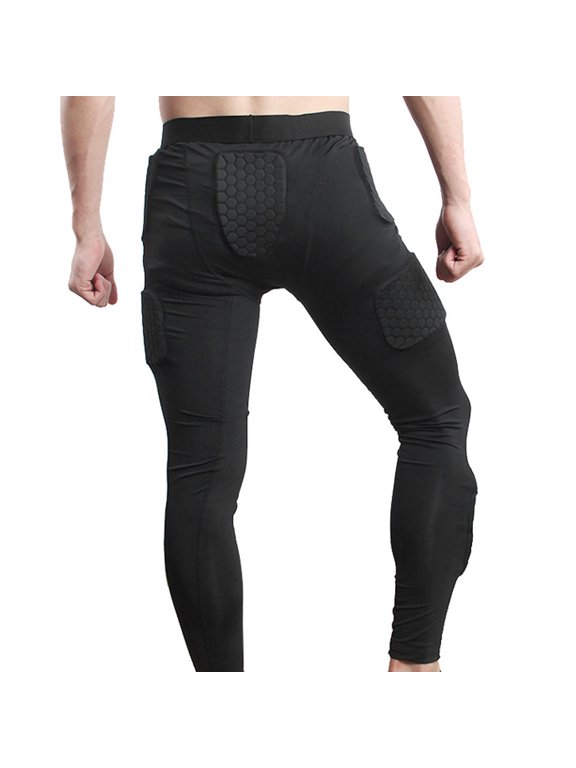 Anti-knock Anticollision Sport Pants, Skin Fitting Anti-knock Trousers, Outdoor Sport Goalkeeper For Fitness L