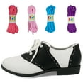 thumbnail image 5 of Saddle Shoes Oxford 50's style Sock Hop for Kids with Bonus Pack of Laces, US1, 5 of 7