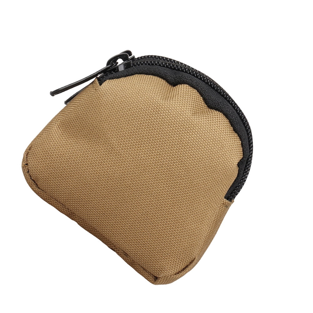 Genuine Leather Coin Purse Men's Backpack Hanging Bag Key Earphone Storage  Bag Card Holder Wallets Money Pouch Outdoor Waist Bag