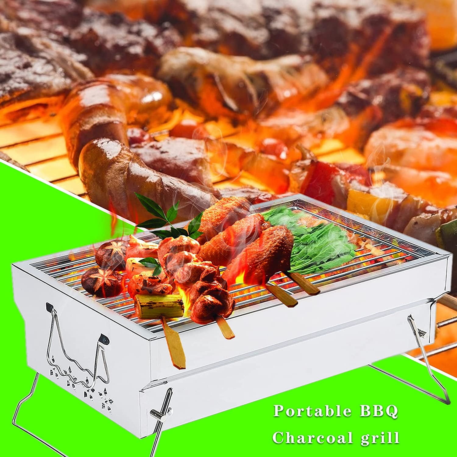 Japanese BBQ Grills Household Barbecue Grills Outdoor Camping BBQ Oven One  Person Barbecue Grill Mini Portable Barbecue Plate