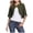 Olive Green, variant on Women's Short Sleeve Sheer Cardigan Open Front Button Summer Chiffon Blouse Cover Up Olive Green