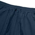 thumbnail image 7 of Men's Relaxed-Fit Drawstring Straight-Leg Pants, Solid Color Casual Trousers for Travel, Daily Wear and Spring Summer,Navy,XL, 7 of 7
