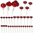 thumbnail image 1 of 33Pcs Small Toadstools Mushrooms Garden Fairies Accessories Simulation Foam Ornament Potted Plants Crafts Decorations, 1 of 7
