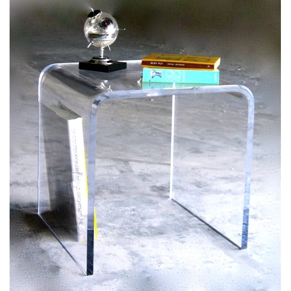 Acrylic side / end table 3/4" thick