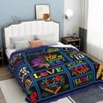 thumbnail image 4 of LHSHID Gifts for Nurse Graduation Appreciation Blanket Flannel Soft and Comfortable Anti static Bed Sofa Blanket 50x60in, 4 of 5