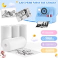 thumbnail image 2 of Papel para cámara de impresión instantánea Yosfeng Kids, 6 rollos de 57 x 30 mm, 2 of 6