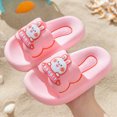 thumbnail image 2 of kpoplk Kids Sandals EVA Cloud Slides Animal Open Toe Beach Pool Shoes Non-slip Girls Boys Cozy Summer Slippers(Pink,13), 2 of 5
