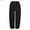 Black, variant on Zecgelong Girls Summer Beach Pants Comfortable Casual Trousers For Big Kids Pure Color Long Bottoms Wide Leg Girls Pants Size 2-3 Years