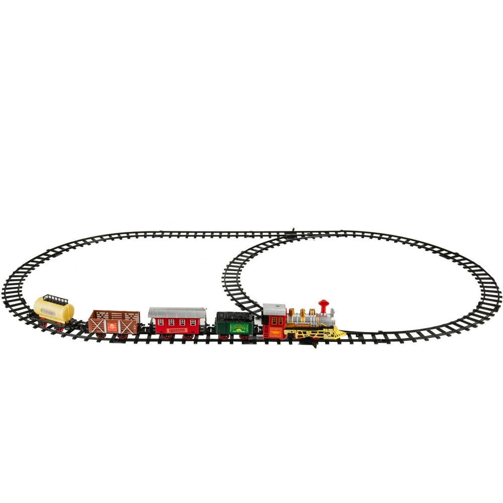Easy to Assemble Rocky Mountain Train and Carriage Children's Play Set ...