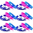 thumbnail image 1 of 25 pulseras de silicona con forma de tiburón para fiestas, regalos creativos, recuerdos de cumpleaños para niños., 1 of 5