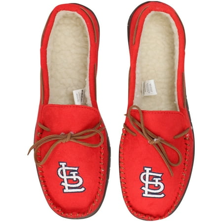 St. Louis Cardinals Big Logo Moccasin Slippers