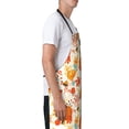 thumbnail image 3 of Naloa Pumpkin Fall Pears Apron Kitchen Aprons with Pockets for Women Men Chef, 3 of 8