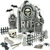 Light Up Tombstone Set, 24 Pieces