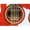 thumbnail image 2 of H. Jimenez LBQ4E El Patron Acoustic-Electric Bajo Quinto Transparent Red, 2 of 6
