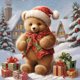 thumbnail image 1 of 5D DIY Taladro Kit Oso Navidad Del 35x35cm, 1 of 9