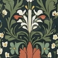 thumbnail image 4 of Yayeee Shower Curtain with Hooks 72"x72" Waterproof Fabric Bathroom Hanging Decor, Green Flowers Pattern, 4 of 5