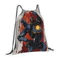 thumbnail image 2 of Apex Legends Pathfinder Drawstring Backpack Simple Sports Gym Bag Draw String Bags Casual Rucksack, 2 of 9