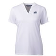 thumbnail image 2 of Women's Cutter & Buck  White West Michigan Whitecaps Forge DryTec Heathered Stretch Blade Top, 2 of 3