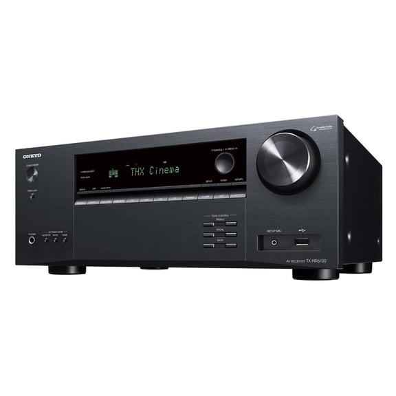 Receptor A/V Onkyo TX-NR6100 7.2 Ch 100W Wi-fi Bluetooth Reproducción de Dolby Atmos y DTS: X de 5.2.2 Canales