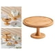 thumbnail image 5 of Cubierta de cúpula de pastel de bambú, tablero para de queso, soporte de Pedestal para postres, soporte para hornear pasteles y magdalenas, comercial, vacaciones, 10 pulgadas BLESIY Soporte de pedestal para pasteles, 5 of 7