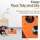 thumbnail image 3 of Estera de alimentación para mascotas, estera impermeable de silicona para comida de perros y gatos, bordes elevados para detener derrames de comida y agua, 3 of 5