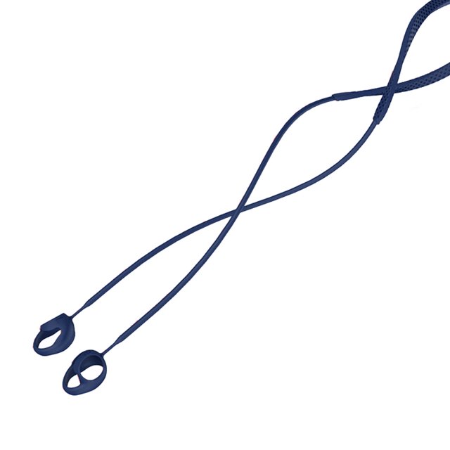Audífonos Cuerda anti-perdida de inalámbricos suaves para Samsung Galaxy Buds 2 Pro (azul oscuro)