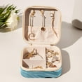 thumbnail image 6 of Penguin Portable Square Jewelry Box Earrings Necklaces Bracelets Organizer for Girls and Women, 6 of 6