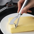 thumbnail image 3 of Ke1Clo Stainless Steel Cheese Knife, Flat Spatula Cutter for Hard Soft Cheese, Household Kitchen Gadget with Matte Handle for Slicing Serving, 3 of 7
