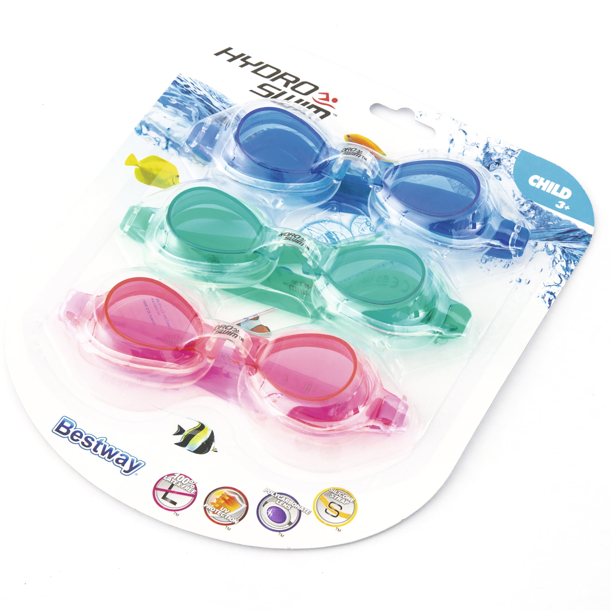 Bestway Hydro-Swim Lil' Lightning Swimmer Goggle Set by Bestway