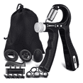 thumbnail image 1 of Kit Ejercitador De Dedo Fortalecedor de Mano Negro, 1 of 3
