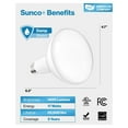 thumbnail image 7 of Sunco 16 Pack BR40 LED Light Bulbs, Indoor Flood Lights, Recessed Can Light Bulb, 1400 LM, 17W (100W Equivalent), 4000K Cool White, Dimmable, E26 Base, for Home, Bedroom, Kitchen UL, 7 of 7