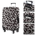 thumbnail image 5 of White and Black Of Leopard Print Luggage Cover Fashion Suitcase Cover Baggage Covers Fit 25-28 Inch Luggage (Go Travel), 5 of 5