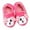 Z04-Pink, variant on MUXiin Slippers Kids Girls Girls Bunny Slippers Soft Warm Indoor Shoes for Toddlers Kids Cozy Home Winter Footwear Non- Cute Animal Design(8-9Years,Pink)