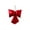 Red, variant on Christmas Bow Ornament for Holiday Decorations Christmas Tree Hanging Bows Wedding Arch Chair Back Gift Box Store Window Display Indoor Outdoor Polyester Ribbon