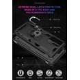 thumbnail image 5 of for Galaxy A52 Case,Samsung A52 4G&5G Case,with HD Screen Protector,[Military Grade] Ring Car Mount Kickstand Hybrid Hard PC Soft TPU Shockproof Protective Case for Samsung Galaxy A52 (Black), 5 of 14