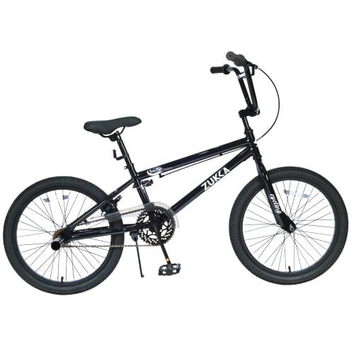 Bicicleta de niños de estilo libre 20 pulgadas bicicleta de niños de velocidad única para niños niñas edad 7 años