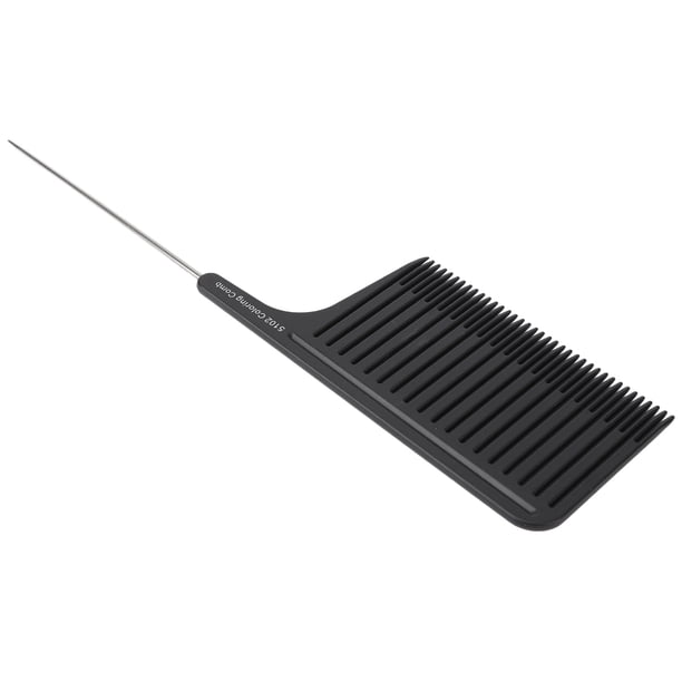 Peine Para Seccionar Reflejos del Cabello, Peinado Profesional, Peine Para Teñir El Cabello, Peine Para Tejer de PlásTico Con Peine de Cola de Rata, Peines para Frusar,