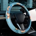 thumbnail image 6 of Cupid 14.5 Inch Printing PVC Leather Steering Wheel Cover Auto Accessories for Car Wheel Protection, 6 of 6