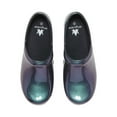 thumbnail image 6 of Anywear SRANGEL Women's Healthcare Professional Closed Back Clog, 9, Iridescent Purple, Black, 6 of 6
