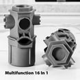 thumbnail image 4 of Herramienta De Instalación De Grifo Y Fregadero, Diseño 16 En 1, Llave Portátil Para Grifo Y Fregadero, Fácil De Usar Con Accesorios De Reparación Para Cocina, 4 of 7