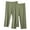Army Green, variant on White Lightweight Summer Pants Women Loose Elastic Band Solid 2 Pcs Pants Pants for Women Jeans Capris M
