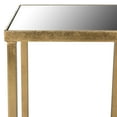 thumbnail image 4 of SAFAVIEH Halyn Gold Leaf Mirror Top End Table, Gold/Mirror, 4 of 5