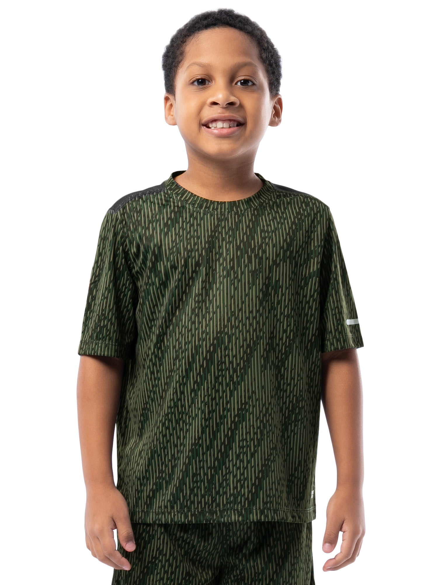Athletic Works Boy's Performance Tees, 2-Pack, Sizes 4-18