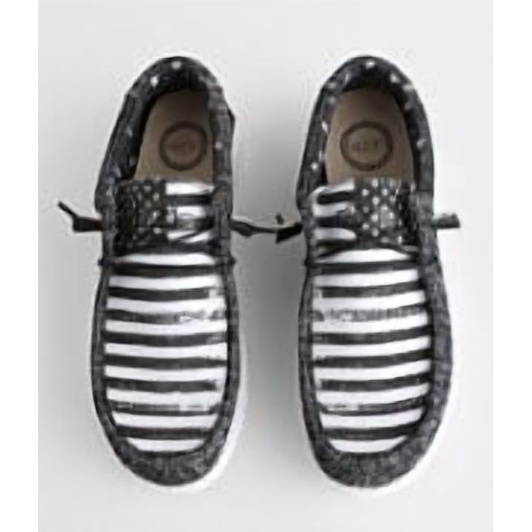 Hey Dude Wally Walls Pledge Patriotic Shoes - Walmart.com display picture 2
