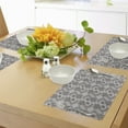 thumbnail image 4 of Ambesonne Taupe Place Mats Set of 4, Russian Boho, Standard Size, Tan Taupe, 4 of 6