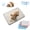 Light Gray, variant on Srugzu Pet Cooling Mat for Dogs Cats, Indoor Outdoor Summer Heat Relief Pet Bed Self Cooling Blanket Breathable Rest Pad 65x40cm, Brown