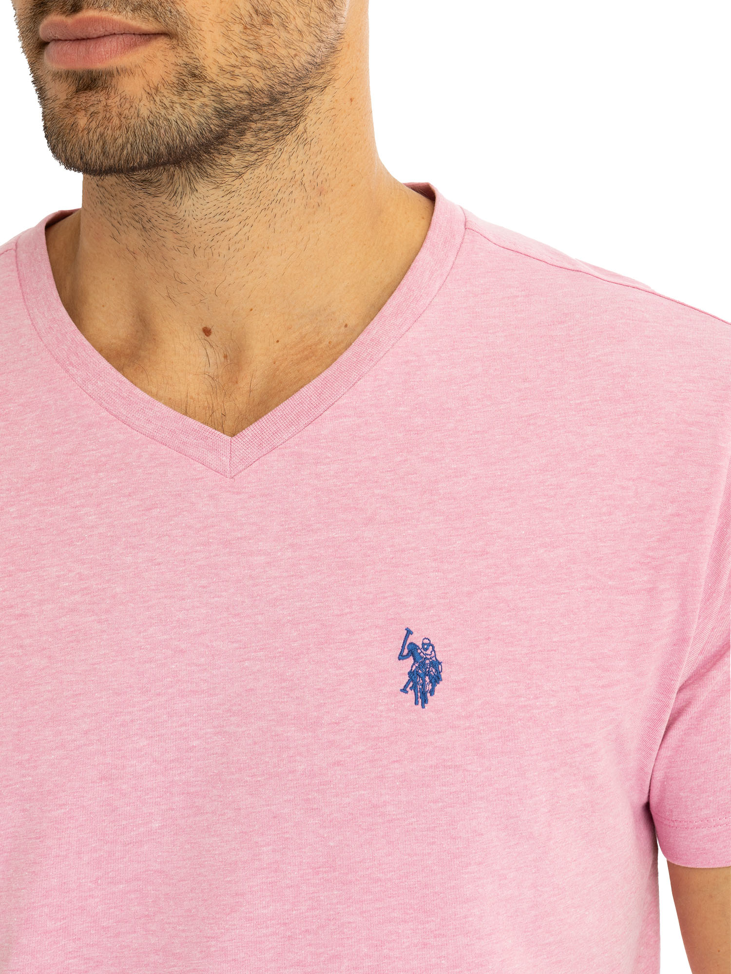 U.S. Polo Assn. Men's Short Sleeve V-Neck Tee
