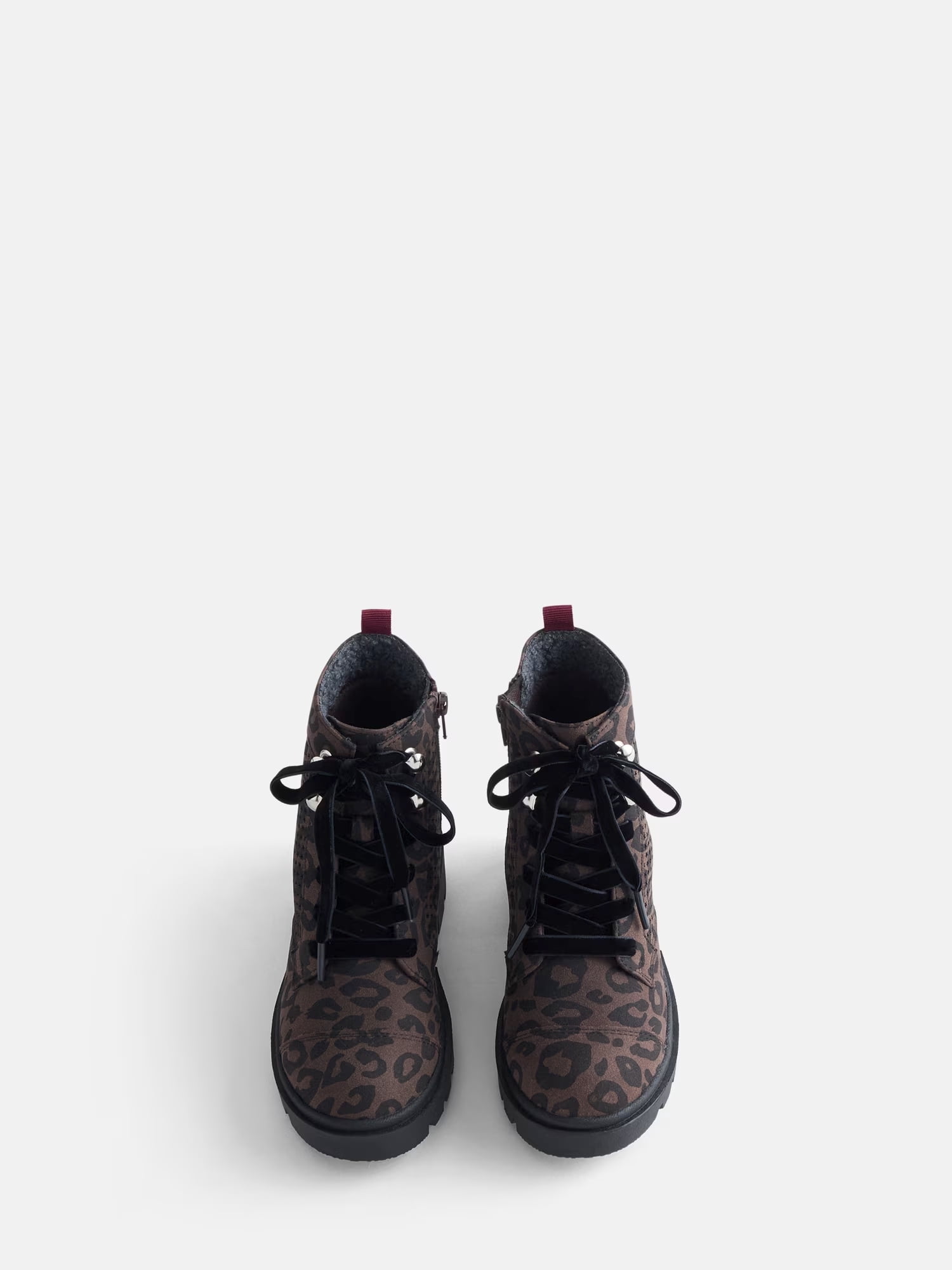 Justice Girls Perforated Combat Boots